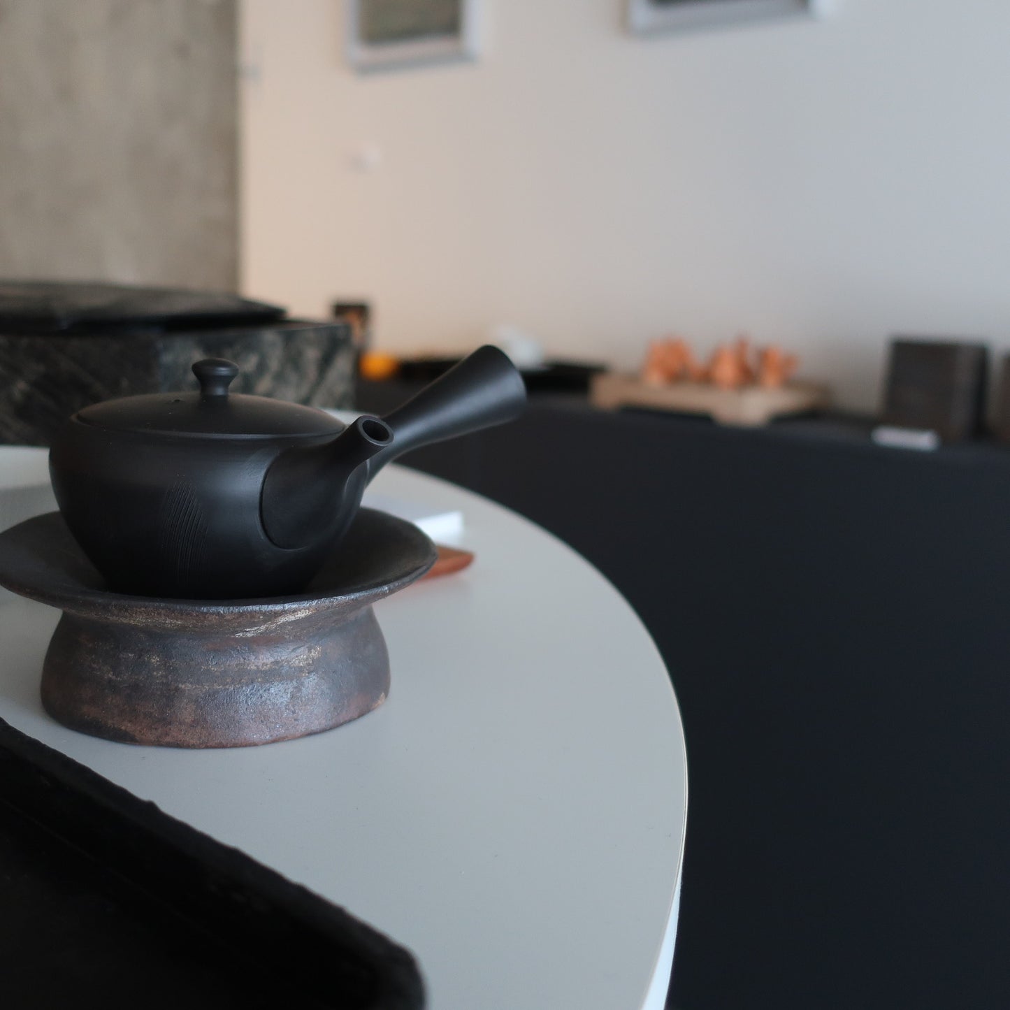 常滑焼 急須 100㎖ 黒色