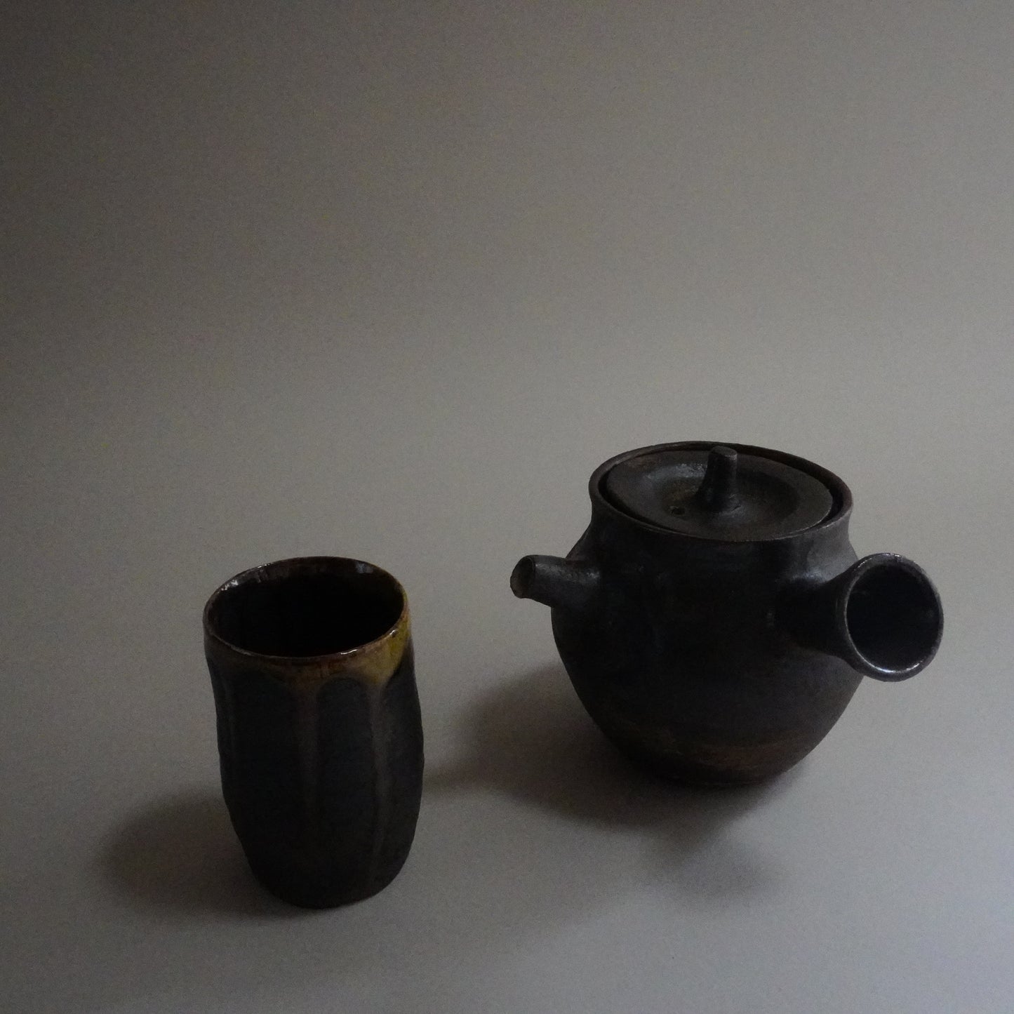 急須 黒釉