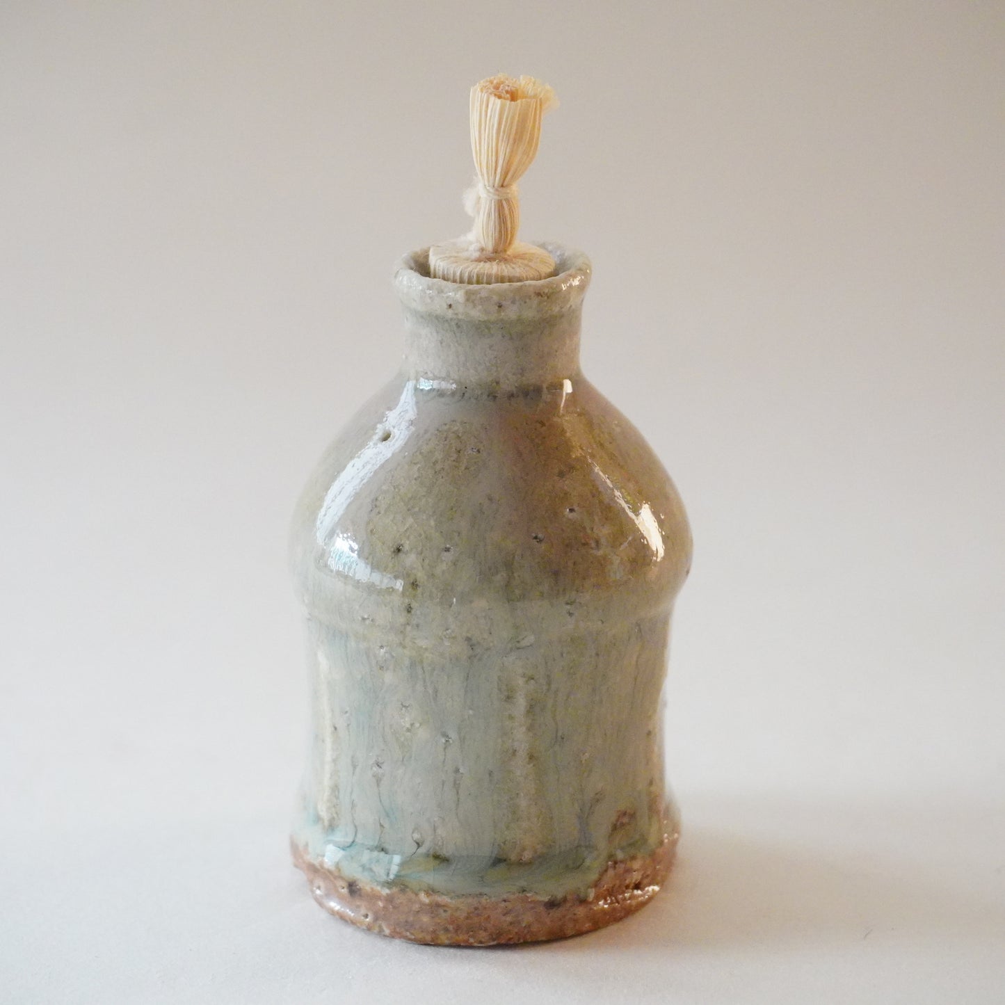 唐津灰被振り出し