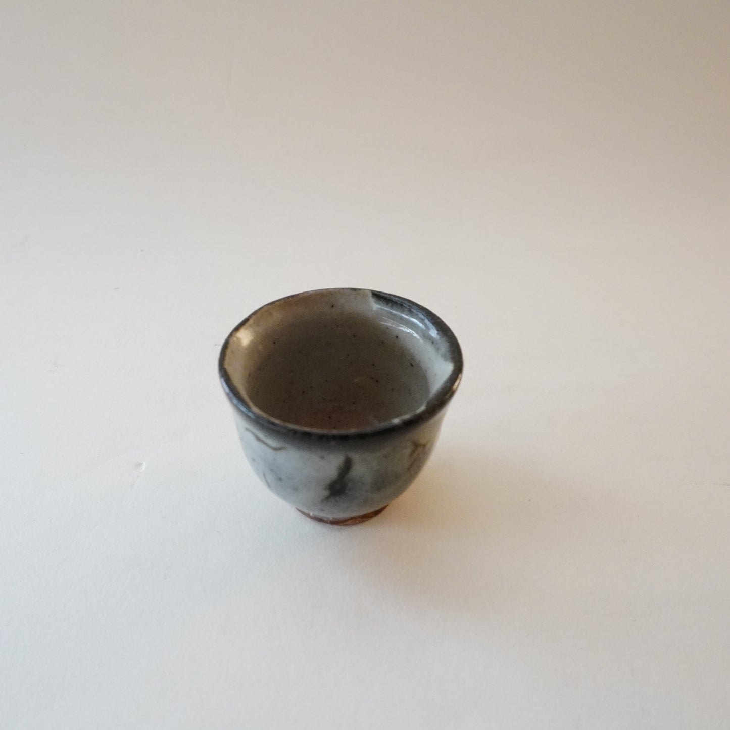 唐津絵蛇蝎 茶杯