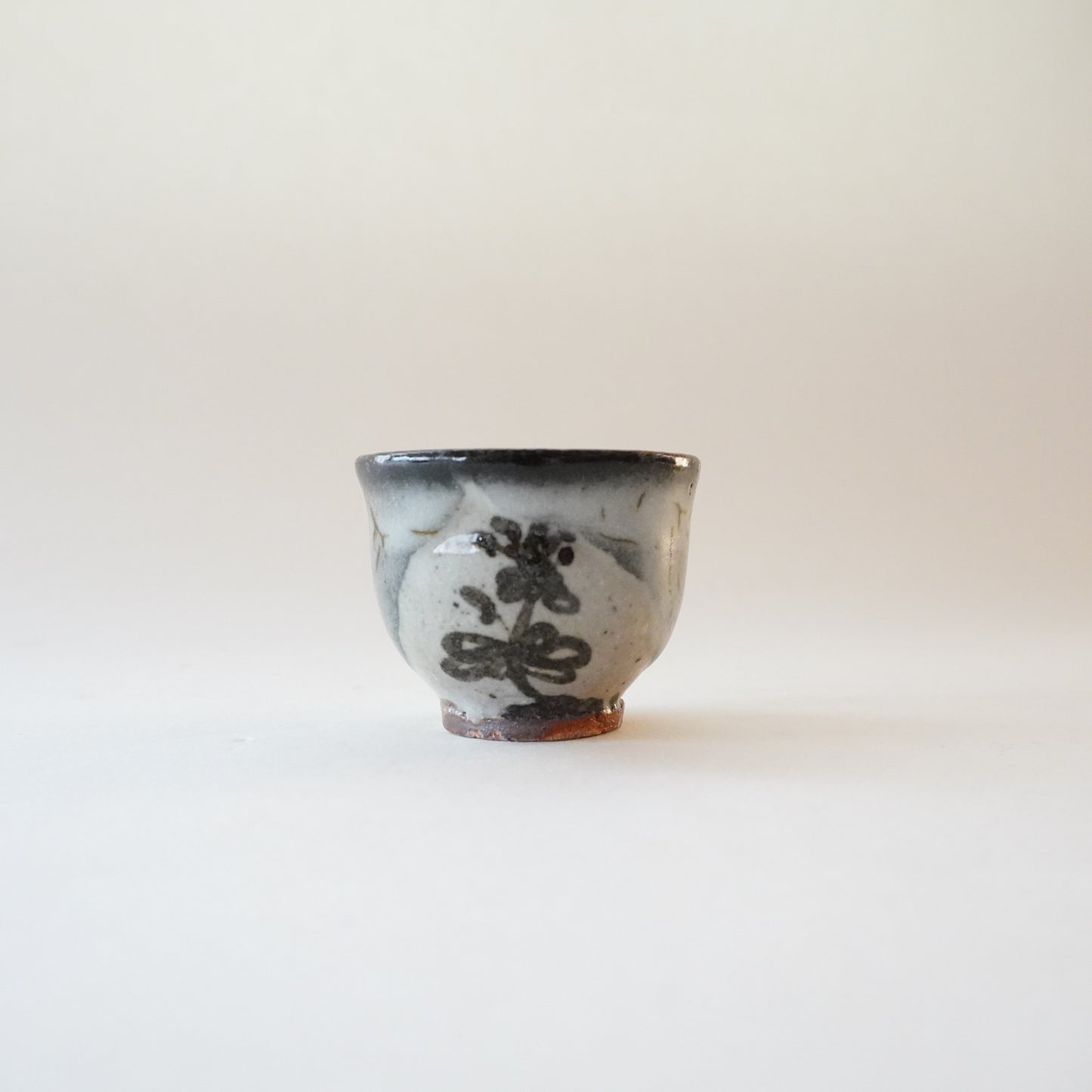 唐津絵蛇蝎 茶杯