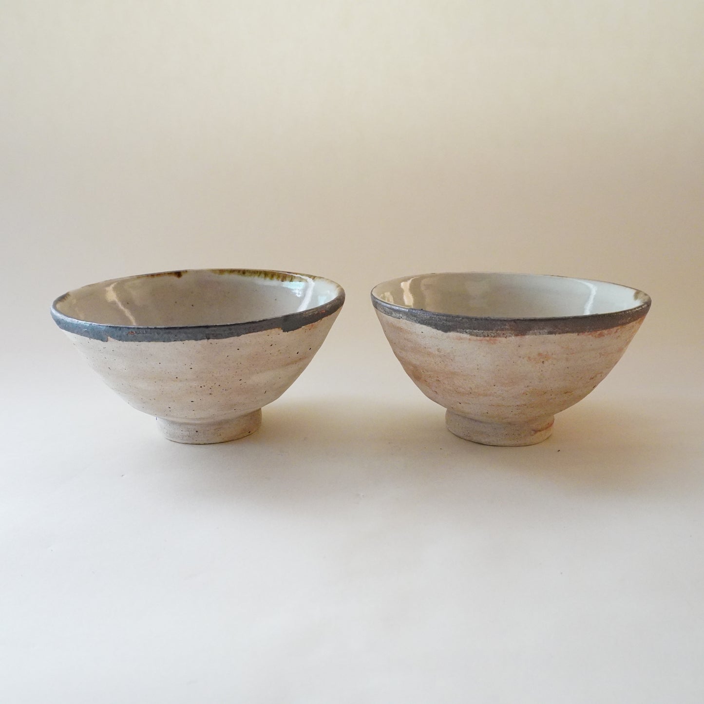 鉄絵めし碗　皮くじら