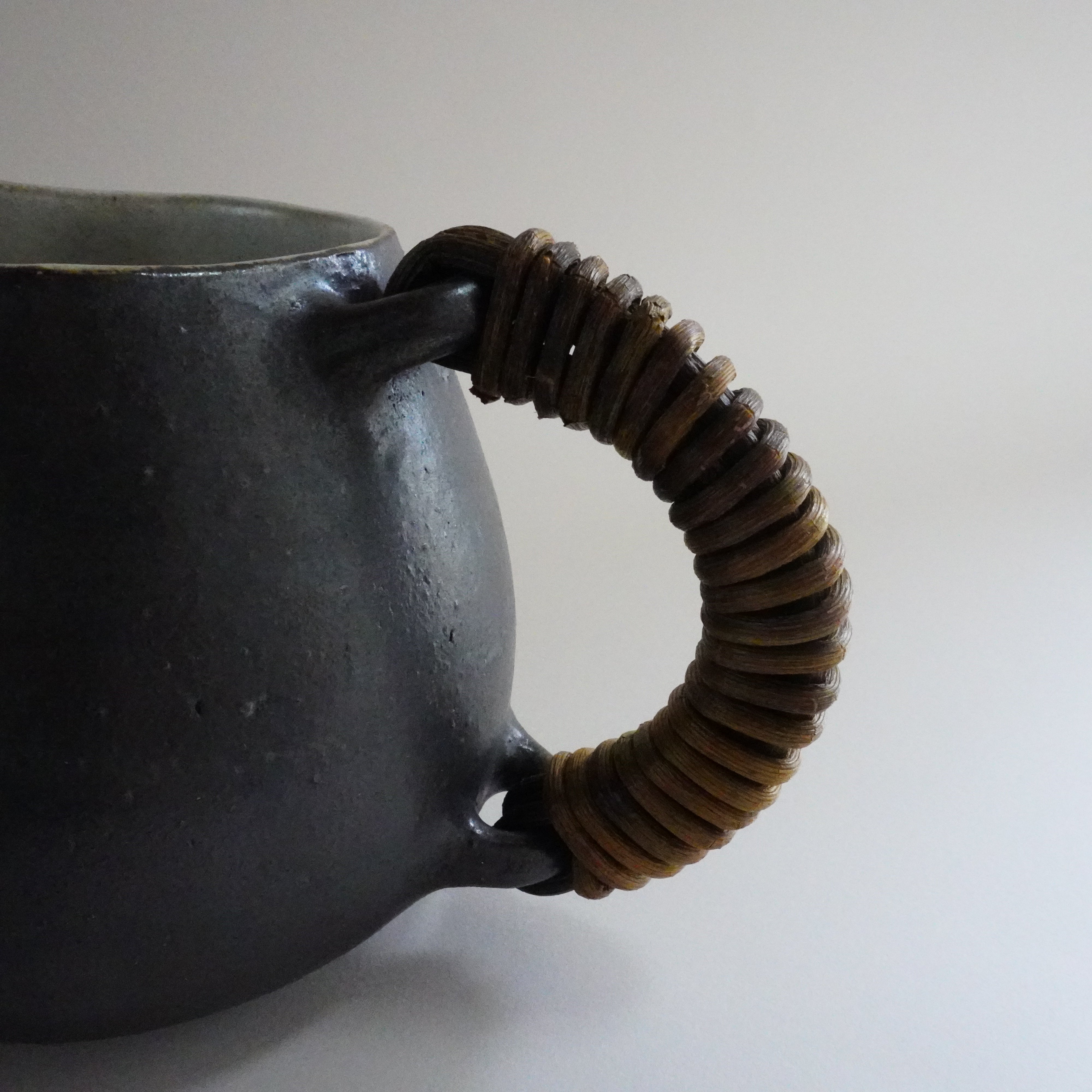 石原祥充　かずら手ポット Vine-Handle Coffee Pot – gallery soyo